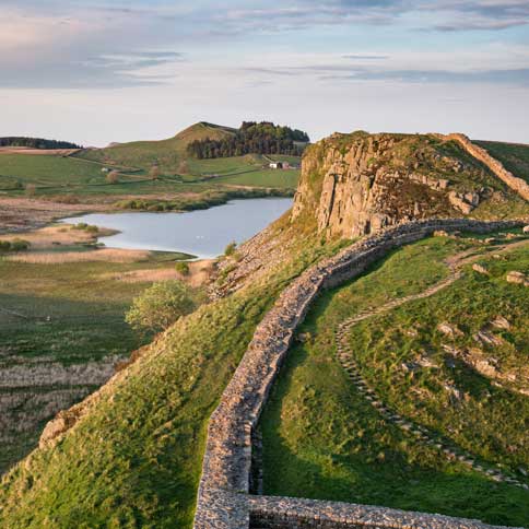 Hadrian's Wall in the North East