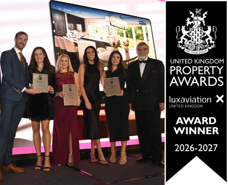 Five years at the top: Story Homes celebrates fifth consecutive website win at UK Property Awards